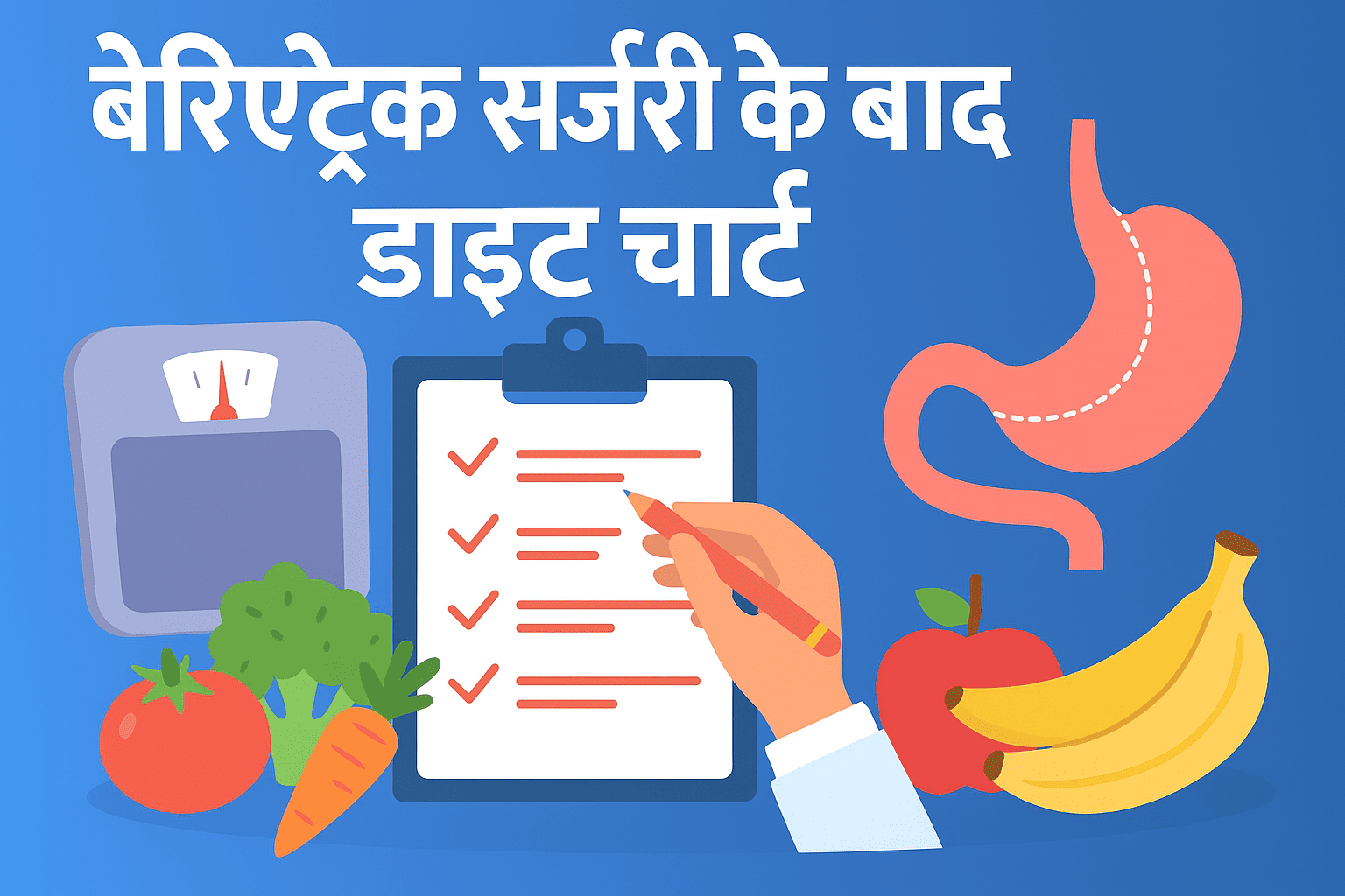 बेरिएट्रिक सर्जरी के बाद डाइट चार्ट