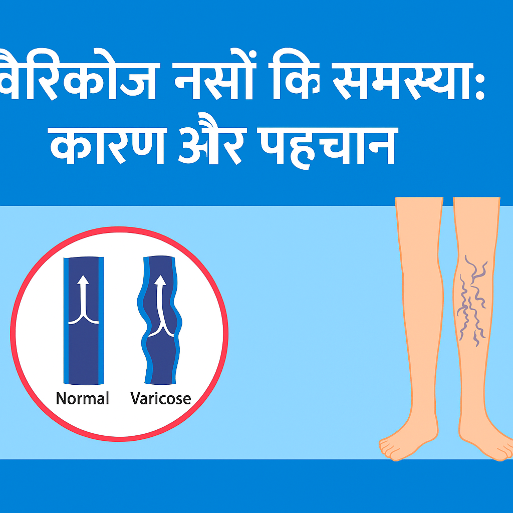 वैरिकोज़ नसों की समस्या: कारण और पहचान